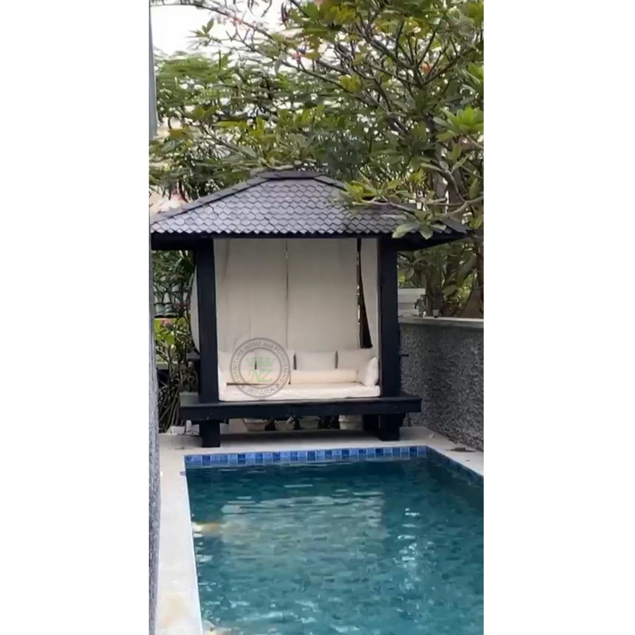 gazebo canopy daybed