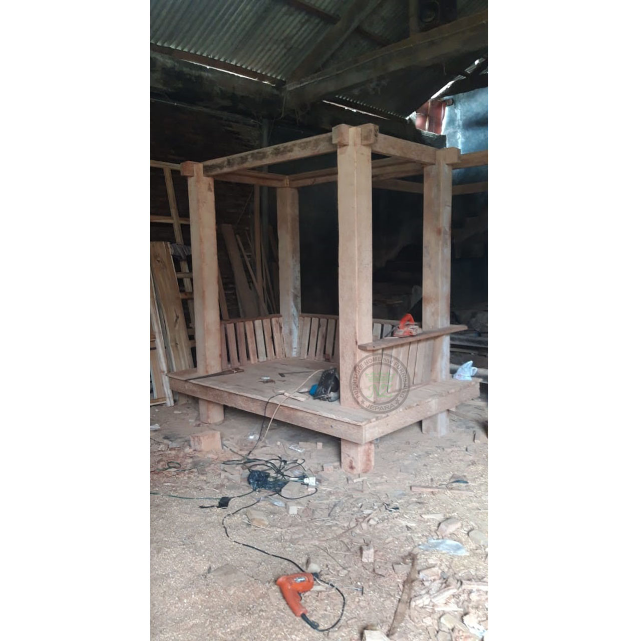 gazebo canopy daybed