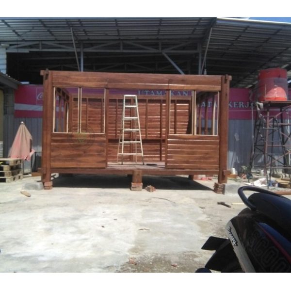 rumah kayu kabin