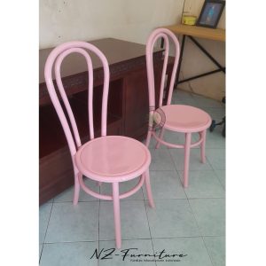 Pink Thonet Chair