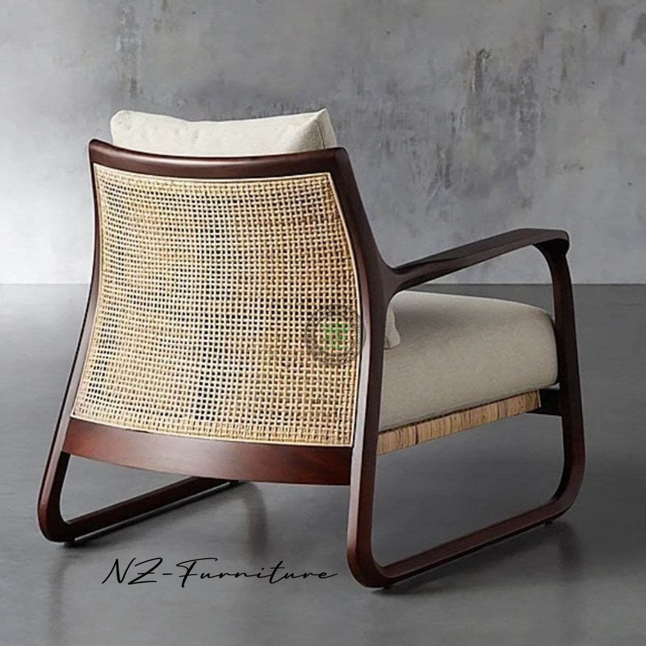 Modern Wooden Armchair