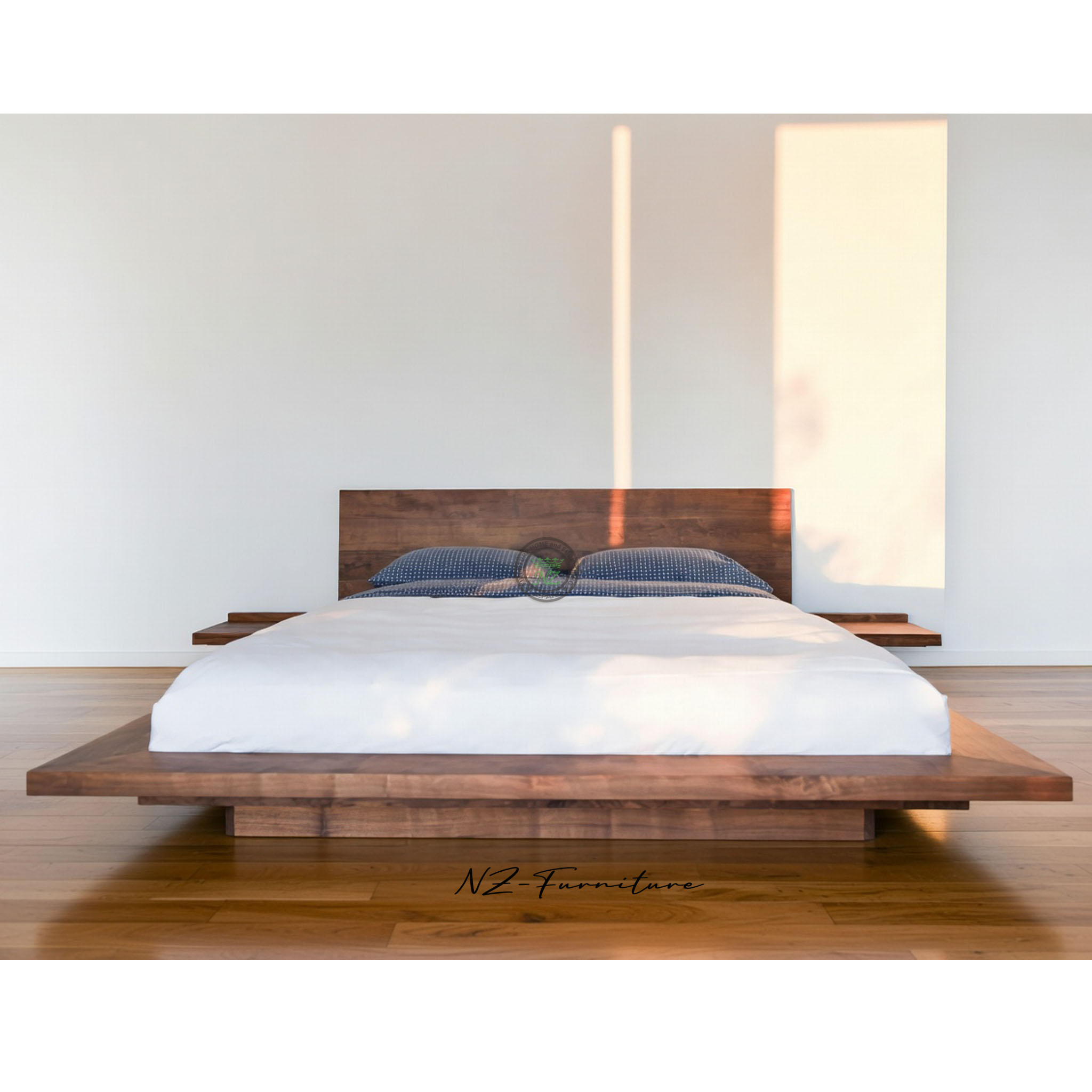 Levitasi Floating Bed Kayu Jati